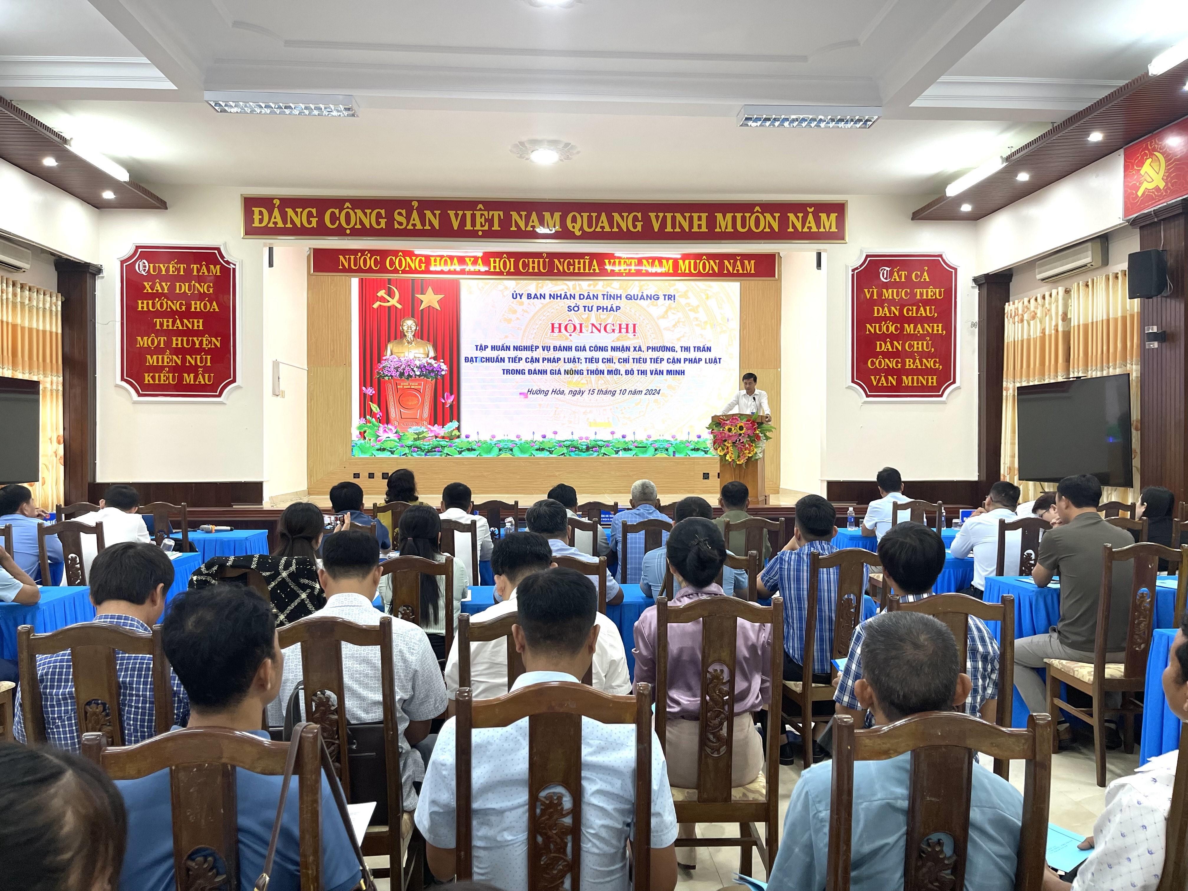 Tập huấn nghiệp vụ đánh giá, công nhận xã, phường,...