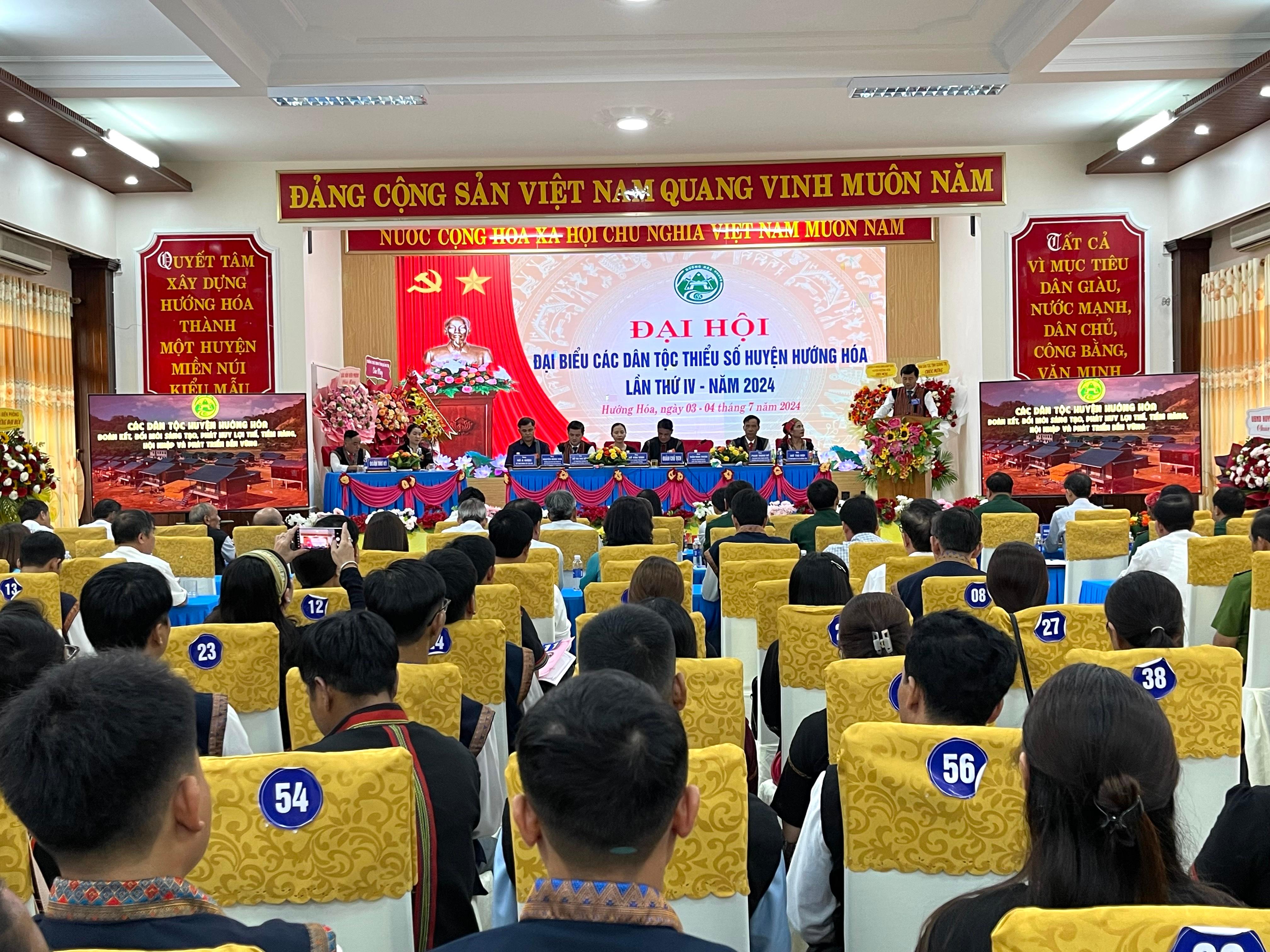 Đại hội Đại biểu các dân tộc tiểu số huyện Hướng Hóa lần thứ IV, năm 2024