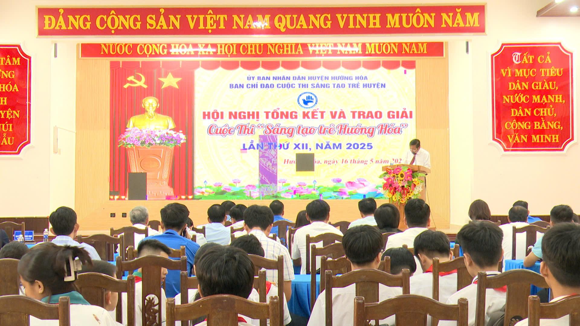 Tổng kết và trao giải cuộc thi Sáng tạo trẻ năm 2025